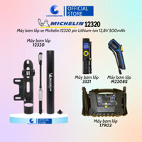 Máy bơm lốp xe máy/ô tô khẩn cấp dùng Pin Lithium-ion Michelin 12320/3321/M2208S/17903 - Chính Hãng