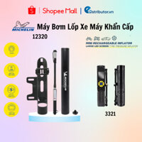 Máy bơm lốp xe mô tô, xe máy khẩn cấp Michelin 12320 - 100% chính hãng