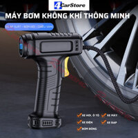 Máy bơm lốp xe ô tô ST 5007 đồng hồ điện tử| Tự động ngắt khi đủ áp suất, đo áp suất lốp, có đèn led