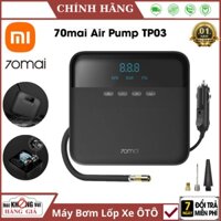 Máy bơm lốp xe ô tô Xiaomi 70MAI Midrive TP03 Nhỏ Gọn Mini 12V Bơm Khoẻ dùng cho cả xe đạp và xe máy - bảo hành 12 tháng