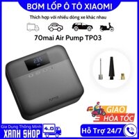 Máy Bơm Lốp Xe Ô Tự Động Xiaomi 70MAI Midrive TP03 Nhỏ Gọn Mini Bơm Khoẻ - 70mai Air Compressor Lite - Bảo Hành 12 Tháng