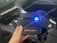Máy bơm lốp xe Peugeot STEEL MATE chính hãng