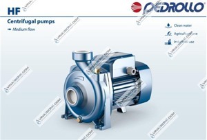 Máy bơm ly tâm một tầng cánh Pedrollo HFm 70B - 2HP