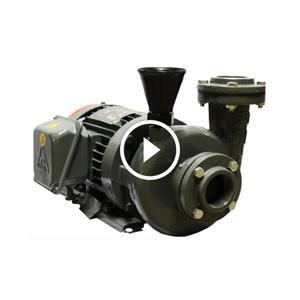 Máy bơm ly tâm trục ngang đầu gang TECO HVP3150-119 205 25HP