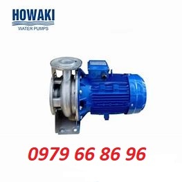 Máy bơm ly tâm trục ngang đầu inox Howaki 3M 32-200/4.0 5.5HP