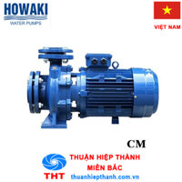 Máy bơm ly tâm trục ngang đầu gang Howaki CM 50-200A 20HP 380V 3pha