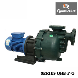 Máy bơm ly tâm tự mồi hóa chất Qeehua QHB-F-40022EAH-SSH