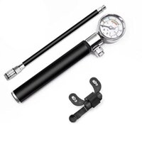 Máy bơm Mini DA Máy bơm hơi cầm tay Máy bơm MTB bền Máy đo áp suất Máy bơm xe đạp Phù hợp với Presta Schrader cho van