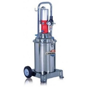 Máy bơm mỡ khí nén inox Kocu US-8 12 lít