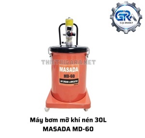 Máy bơm mỡ khí nén MASADA MD-60, 30lít