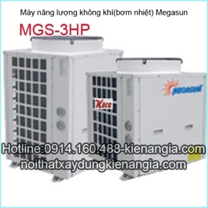 Máy bơm nhiệt làm nóng nước Megasun 3HP
