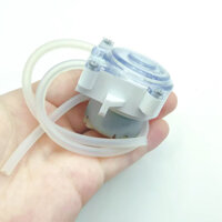 Máy bơm nhu động vi mô 6-12v Máy bơm chuyển động vi mô Máy bơm bánh răng Mini Máy bơm nước dòng chảy nhỏ