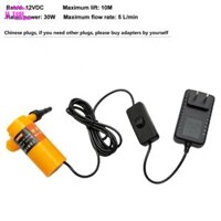 Máy bơm nước 12V đáng tin cậy để khoan / cắt / xẻ nước chuyên nghiệp