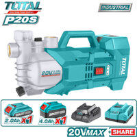 Máy bơm nước 180W(0.2Hp) dùng pin Total 20V TGWPLI201801