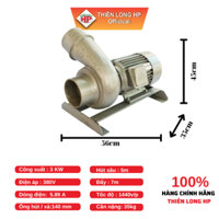 MÁY BƠM NƯỚC 3 KW 3PHA PHI 140 - THIÊN LONG HP