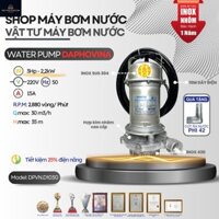 Máy Bơm Nước 3Hp - 2.200W 1pha 220V, 3pha 380V, Củ Tõm, Bơm Tõm Daphovina, Bơm Áp Cao - DPNV.D1030