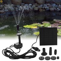 Máy bơm nước bảng điều khiển năng lượng mặt trời VIDELLY 200L / H Bể cá phun nước