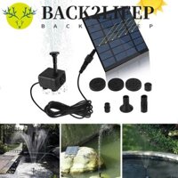 Máy bơm nước bảng điều khiển năng lượng mặt trời BACK2LIFEP, Máy bơm đài phun nước năng lượng mặt trời Mini 4 đầu phun, Máy bơm nước năng lượng mặt trời chạy bằng bảng điều khiển năng lượng mặt trời 200L / H DIY DC Máy phun nước năng lượng mặt trời không