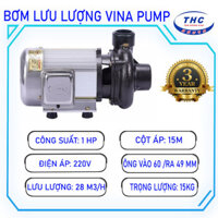 Máy bơm nước cánh tát Tân Hoàn Cầu Vina Pump  - VN750 1HP