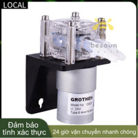 Máy Bơm Nước Chân Không dc 24v Bằng silicone Có Thể Điều Chỉnh Dòng Chảy Cho Bể Cá / Phòng Thí Nghiệm