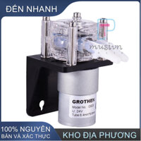 Máy Bơm Nước Chân Không dc 24v Bằng silicone Có Thể Điều Chỉnh Dòng Chảy Cho Bể Cá / Phòng Thí Nghiệm