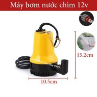 Máy bơm nước chìm 12v - máy bơm tõm 12v 80w