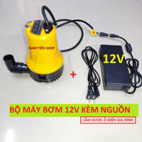 Máy bơm nước chìm 12v - máy bơm tõm 12v - máy bơm thả chìm