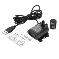 Máy Bơm Nước Chìm Mini USB DC 5V 250L / H