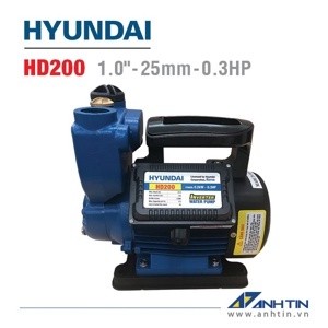 Máy bơm nước đẩy cao Hyundai HD200