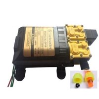 Máy bơm nước đôi mini 12v phun sương, rửa xe áp lực cao tự ngắt - Kho Sỉ Bec