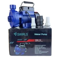 Máy bơm nước ly tâm cá sấu 370W (0.5HP) Swirls 1DK-15 - Máy bơm cá sấu hút giếng, đẩy cao, tưới cây