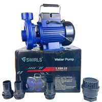 Máy bơm nước ly tâm cá sấu 750W (1HP) Swirls 1.5DK-22 - Máy bơm cá sấu hút giếng, đẩy cao, tưới cây
