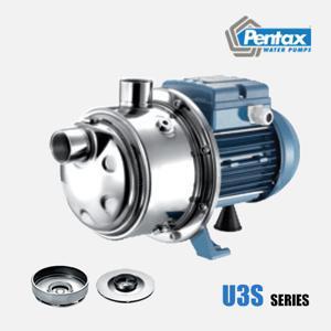 Máy bơm nước ly tâm đa tầng cánh đầu inox Pentax U3S-100/5T 1HP
