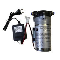 Máy bơm nước mini 24V có thể dùng bơm phun sương áp lực kèm nguồn Adaptor 24V