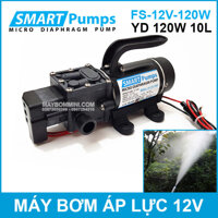 Máy bơm nước mini áp lực 12V 120W 10L Smartpumps FS-12V-120W-YD
