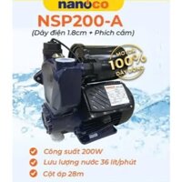 Máy bơm nước nóng tăng áp điện tử Nanoco NSP200-A