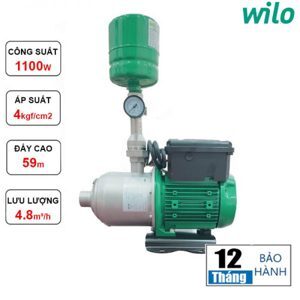 Máy bơm nước tăng áp biến tần Wilo-PBI-L304EA - 1100W