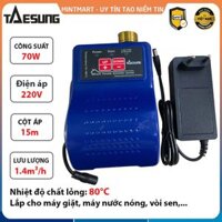 Máy bơm nước tăng áp mini 24V Taesung TSB-24, siêu êm không tiếng ồn, tuổi thọ cao, chuyên dùng cho nhà tắm, máy giặt,..