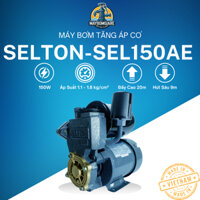 Máy Bơm Nước Tăng Áp Tự Động Cơ Selton SEL-150AE Tăng Áp Lực Nước Bình Nóng Lạnh, Máy Giặt, Bồn Rửa Bát, Thái Dương Năng