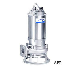 Máy bơm nước thải thả chìm inox đúc 316 HCP 80SFP21.5 2HP