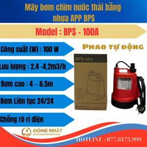 Máy bơm nước thải tự động APP BPS 100A