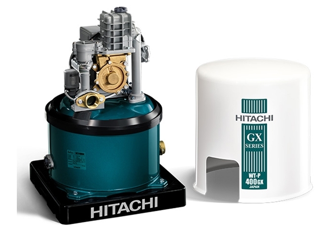 Máy bơm nước tự động tròn Hitachi WT-P300GX2-SPV (MÀU: MGN)