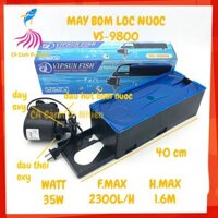 Máy bơm nước và hộp lọc nước VIPSUN VS-9800 35W cho hồ cá cảnh