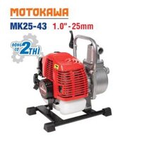 Máy bơm nước xăng 2 thì MOTOKAWA MK25-43 (Ống hút/xả 25mm, Động cơ 2 thì)