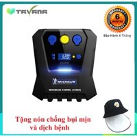 Máy Bơm Ô Tô Xe Máy Đa Năng Michelin 12266 Dây điện: 305cm Dây bơm: 50cm tặng nón chống bụi mịn và dịch bênh