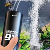 Máy bơm oxy FASHYUNER, Máy sục khí bể cá Máy sục khí 5W với thời gian chạy 48H, USB di động có thể sạc lại Máy sục khí bể cá có độ ồn thấp yên tĩnh để câu cá ban đêm