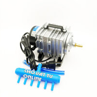 Máy bơm oxy hồ cá, máy sủi oxy công suất sục oxy 25W chia 6 vòi lưu lượng 40 lít/phút