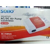 Máy bơm oxy hồ cá tích điện công suất  lớn Sobo sb 10000