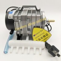 Máy bơm oxy - máy sủi công nghiệp cho cá cảnh hiệu  ACO-002 - 25w - 6 vòi  tặng 6m dây oxy + 6 cục sủi