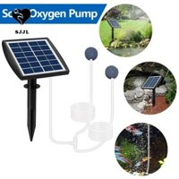 Máy bơm oxy năng lượng mặt trời SJJL, Máy tạo oxy bể cá bằng pin Lithium 3W 2600mAh, Thiết bị oxy bền bỉ Hiệu suất cao Máy bơm oxy bể cá có độ ồn thấp Sân vườn